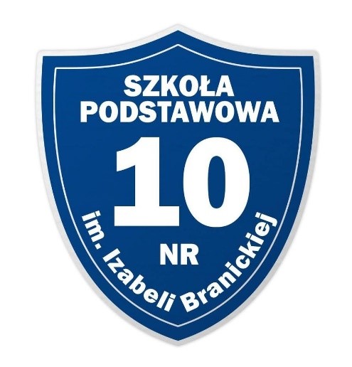 logo Szkoły Podstawowej nr 10 im. Izabeli Branickiej w Białymstoku